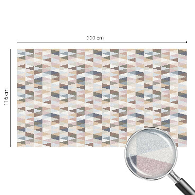 Pasztell szimmetria Öntapadós ablakfólia ólomüveg mintával