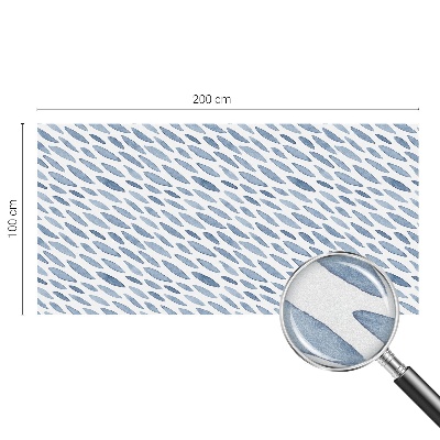 Kék ecsetvonások Üvegfólia ablakra