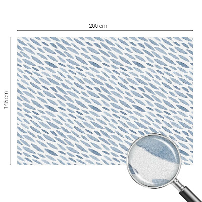 Kék ecsetvonások Üvegfólia ablakra