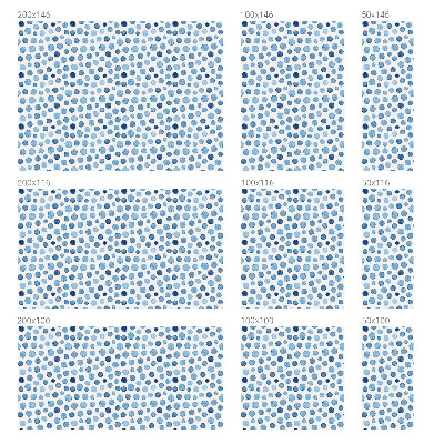 Akvarell pöttyök Ablaküveg fólia belátásgátló