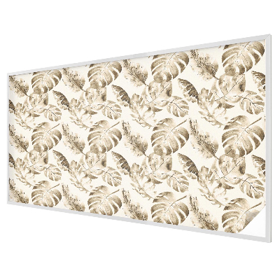 Trópusi növények Öntapadós ablakfólia ólomüveg mintával