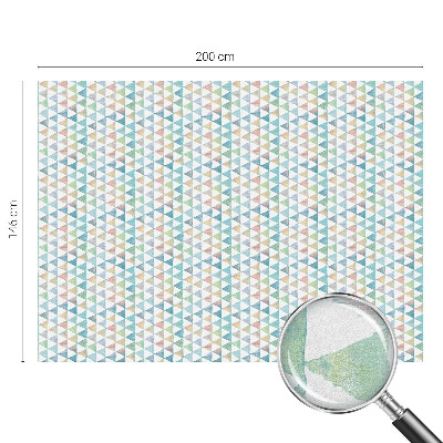 Geometriai háromszögek Belátásgátló fólia ablakra