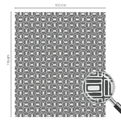 Energikus minta Öntapadós üvegfólia vitrázs mintával