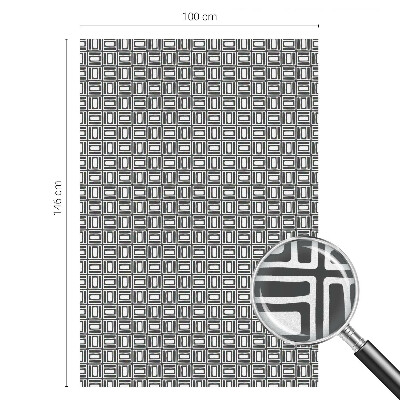 Energikus minta Öntapadós üvegfólia vitrázs mintával