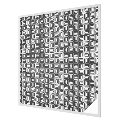 Energikus minta Öntapadós üvegfólia vitrázs mintával