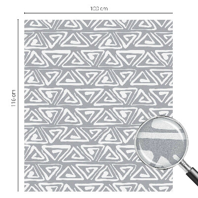 Geometrikus minimalizmus Üvegfólia ablakra