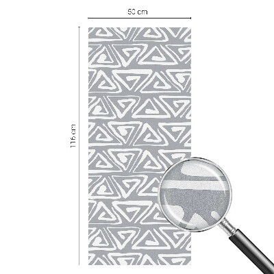 Geometrikus minimalizmus Üvegfólia ablakra