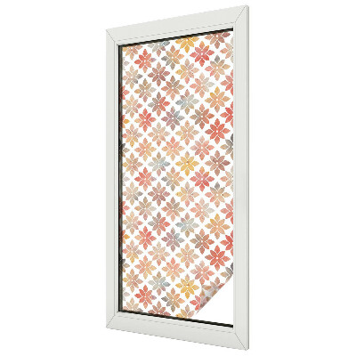 Virágos szépség Belátásgátló fólia ablakra