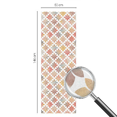 Virágos szépség Belátásgátló fólia ablakra