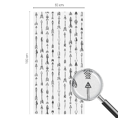 Geometriai nyilak Belátásgátló fólia ablakra