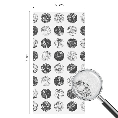 Márvány elegancia Ablaküveg fólia belátásgátló