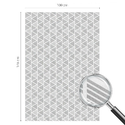 Rombusz minta Öntapadós üvegfólia vitrázs mintával