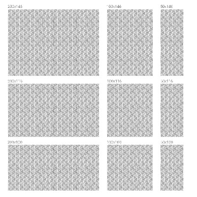 Rombusz minta Öntapadós üvegfólia vitrázs mintával