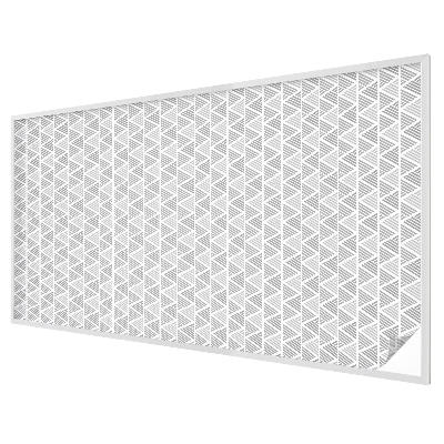 Rombusz minta Öntapadós üvegfólia vitrázs mintával