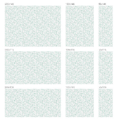 Finom levelek Belátásgátló fólia ablakra