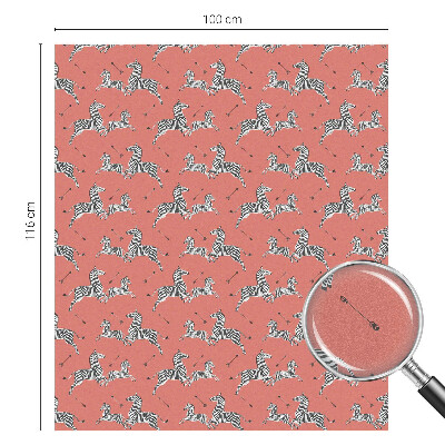 Zebra motívum Belátásgátló fólia ablakra