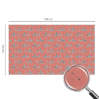 Zebra motívum Belátásgátló fólia ablakra