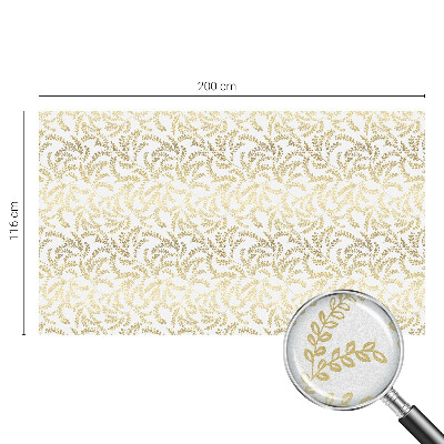 Növényi minta Öntapadós ablakfólia ólomüveg mintával