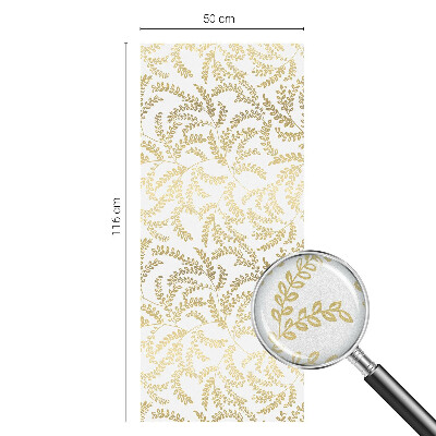 Növényi minta Öntapadós ablakfólia ólomüveg mintával