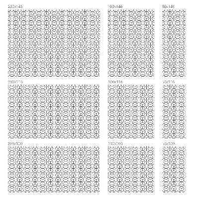 Geometriai kockák Öntapadós üvegfólia vitrázs mintával