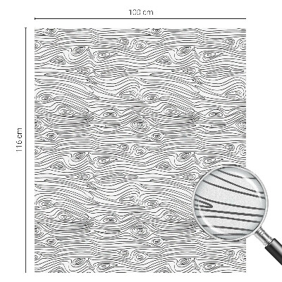Fa vonalak Öntapadós üvegfólia vitrázs mintával