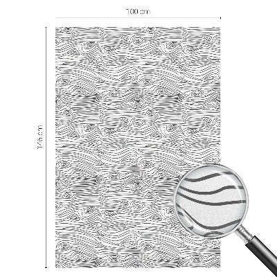 Fa vonalak Öntapadós üvegfólia vitrázs mintával