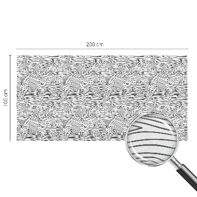 Fa vonalak Öntapadós üvegfólia vitrázs mintával