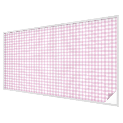 Pasztell kockás Ablaküveg fólia belátásgátló