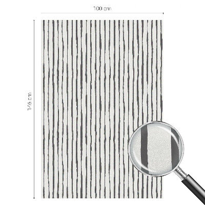 Függőleges csíkok Üvegfólia ablakra