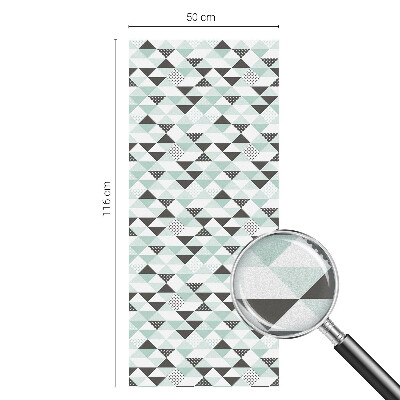 Háromszög alakú minták Belátásgátló fólia ablakra