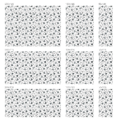 Szürke kerekek Öntapadós ablakfólia ólomüveg mintával