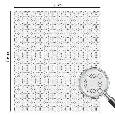Geometriai vonalak Belátásgátló fólia ablakra