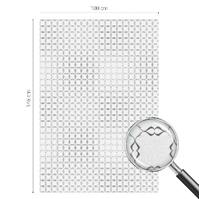 Geometriai vonalak Belátásgátló fólia ablakra