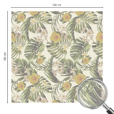 Trópusi téma Üvegfólia ablakra