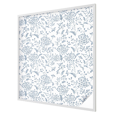Növényi motívum Belátásgátló fólia ablakra
