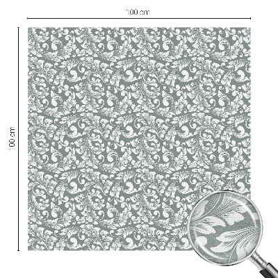 Leveles elegancia Öntapadós üvegfólia vitrázs mintával