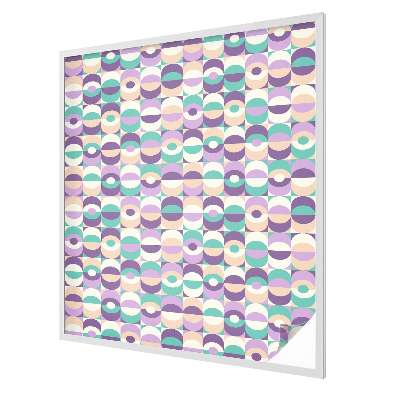 Színes minták Ablaküveg fólia belátásgátló