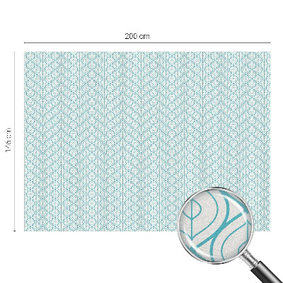 Ovális szimmetria Belátásgátló fólia ablakra