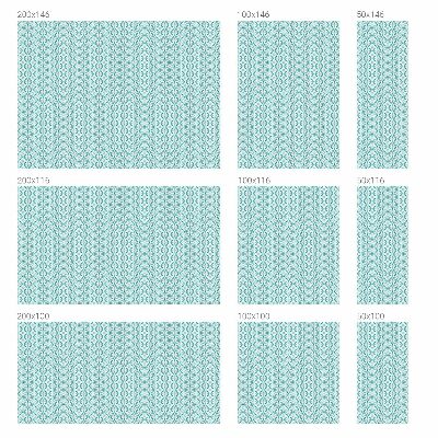 Ovális szimmetria Belátásgátló fólia ablakra