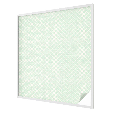 Pasztell szimmetria Öntapadós ablakfólia ólomüveg mintával