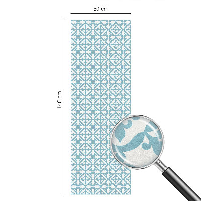 Kék díszek Ablaküveg fólia belátásgátló