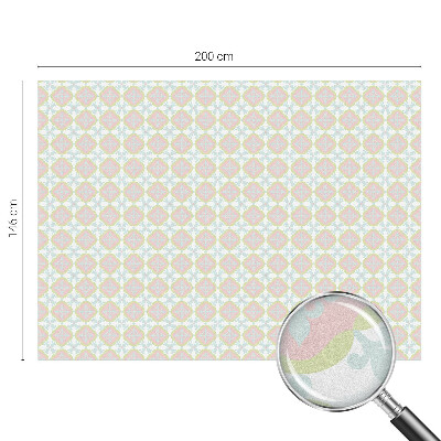 Pasztell dísz Üvegfólia ablakra