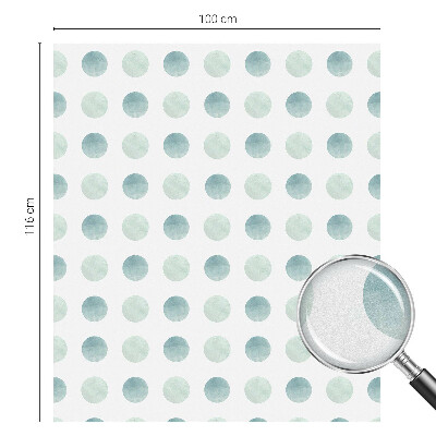 Finom körök Ablaküveg fólia belátásgátló