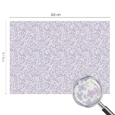 Virágos könnyedség Üvegfólia ablakra