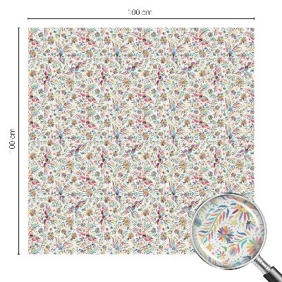 Színes egzotikum Ablaküveg fólia belátásgátló