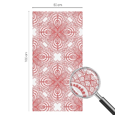 Csipke minták Öntapadós ablakfólia ólomüveg mintával