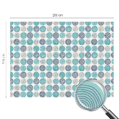 Geometriai körök Ablaküveg fólia belátásgátló