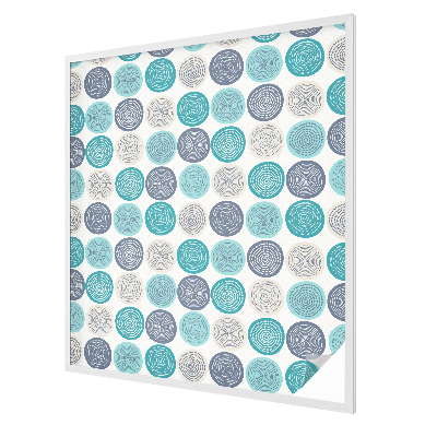 Geometriai körök Ablaküveg fólia belátásgátló