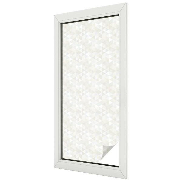 Geometriai minták Öntapadós ablakfólia ólomüveg mintával