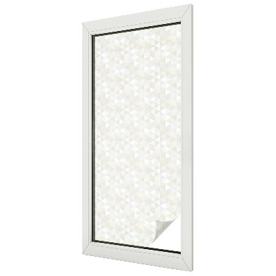 Geometriai minták Öntapadós ablakfólia ólomüveg mintával